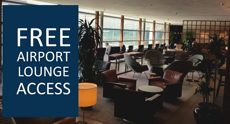 American Express Platinum Bonus Belgium Luxembourg with free airport lounge access