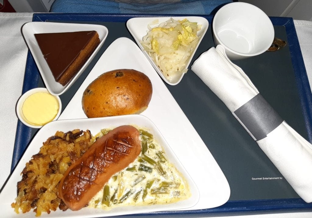 review Austrian Business class