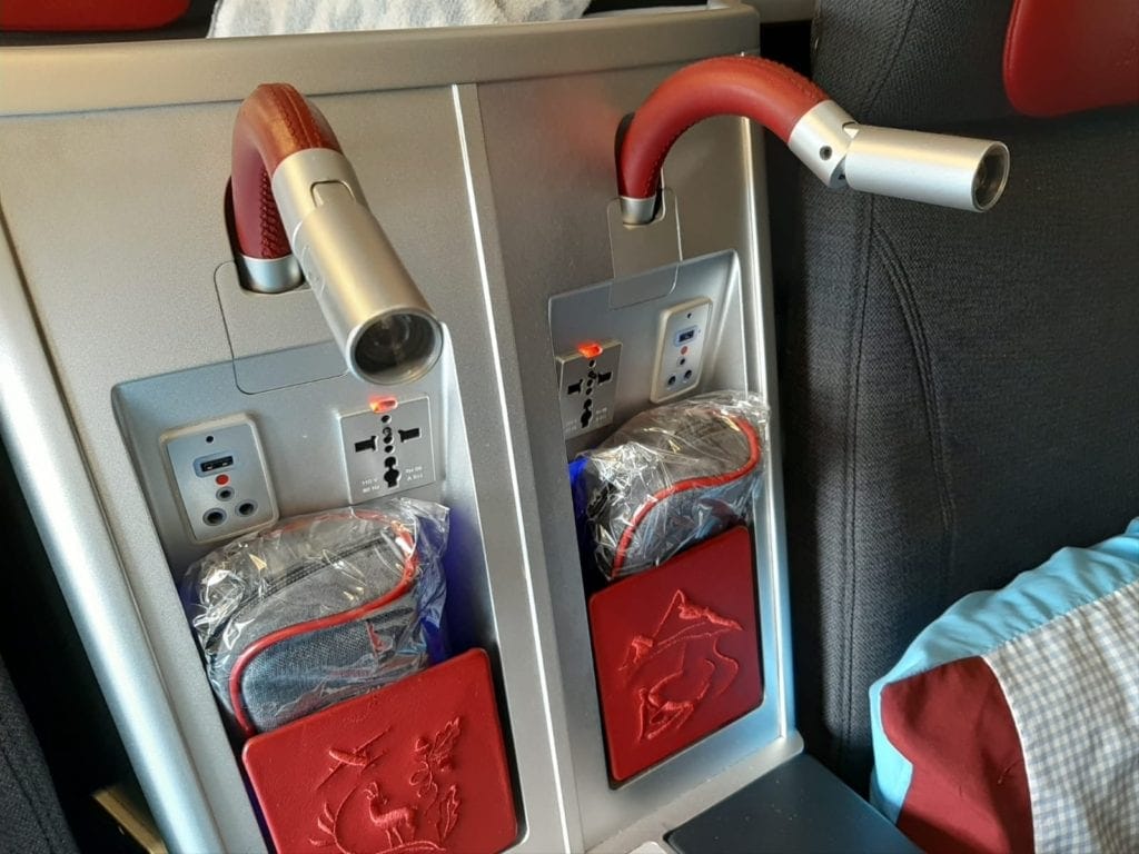 review Austrian Business class