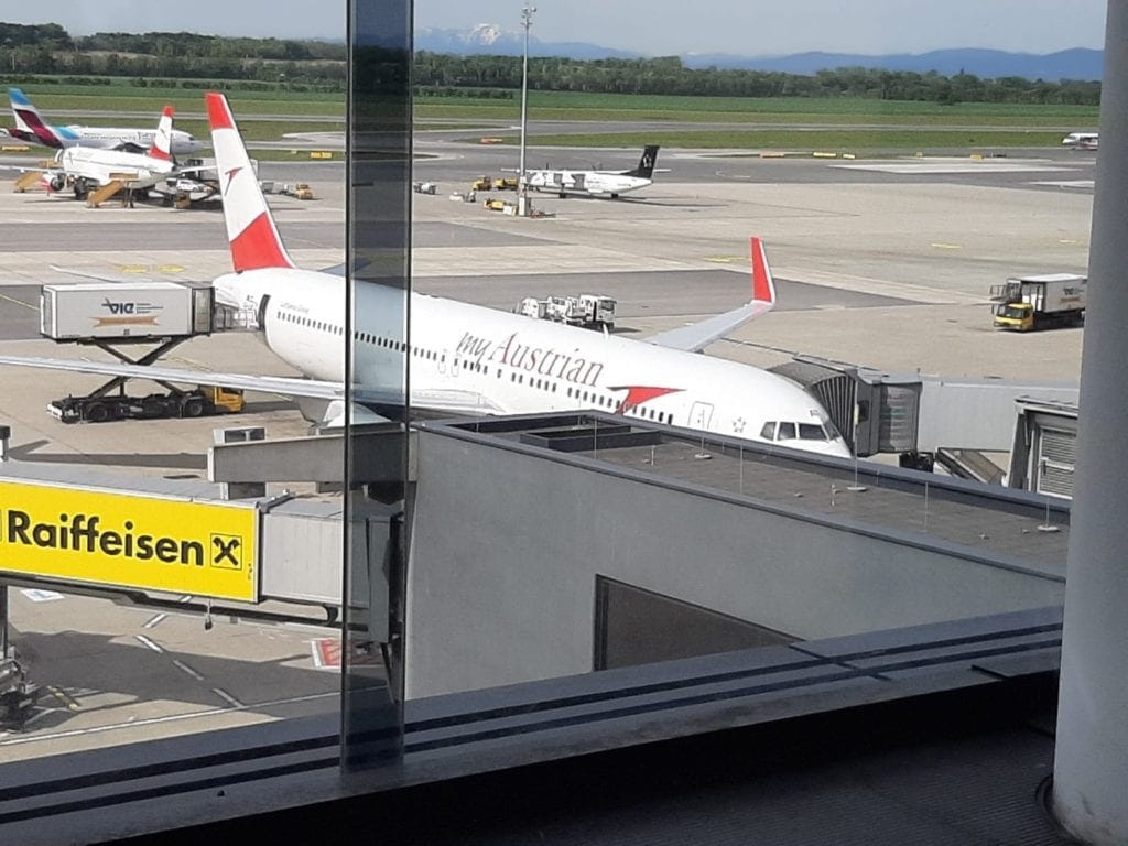Austrian Airlines 777-200 Business class