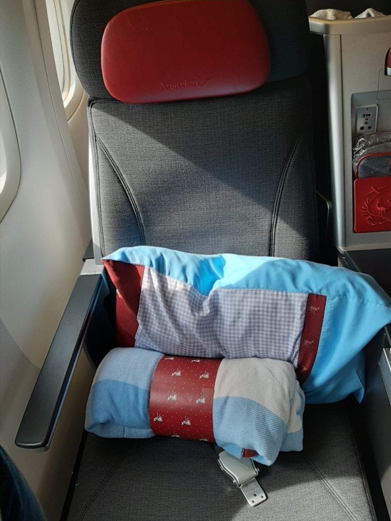 review Austrian Business class