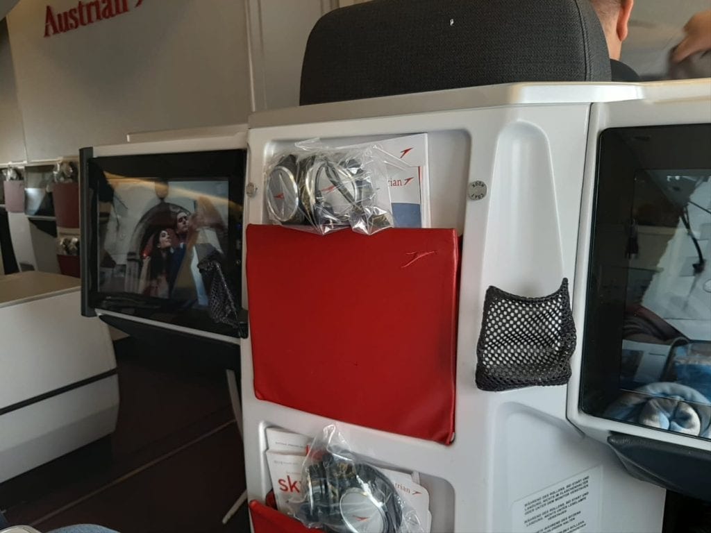 review Austrian Business class