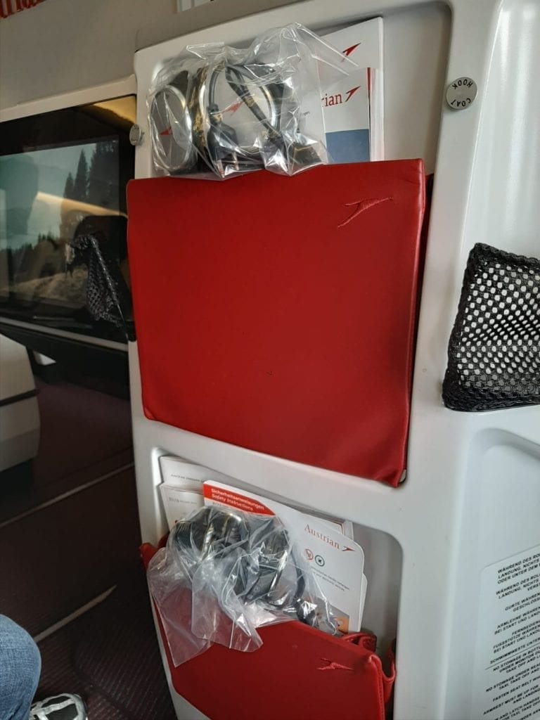 review Austrian Business class