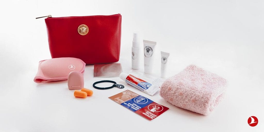 Turkish Airlines introduces new amenity kits by Versace | Premium