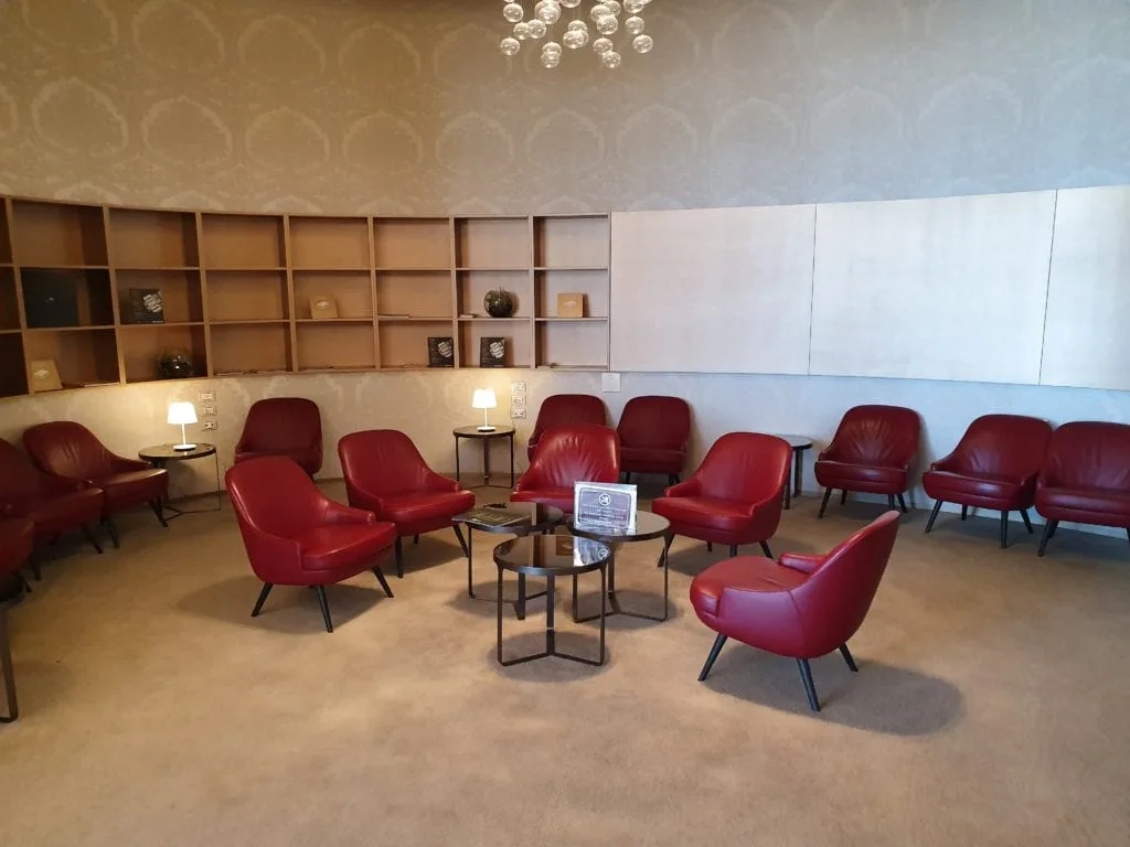 Marco Polo Club lounge at Venice Airport