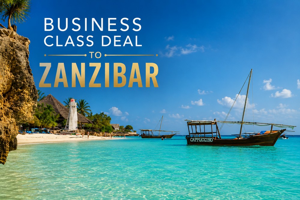 Business Class Deal to Zanzibar