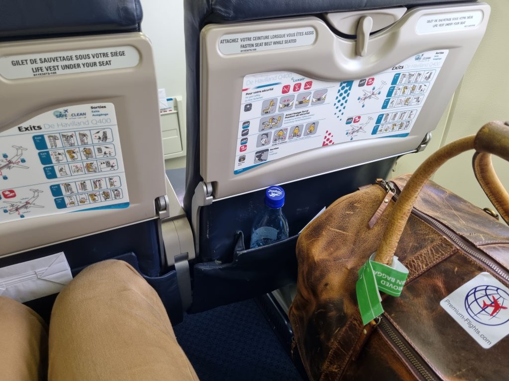 Review Luxair Business Class legroom