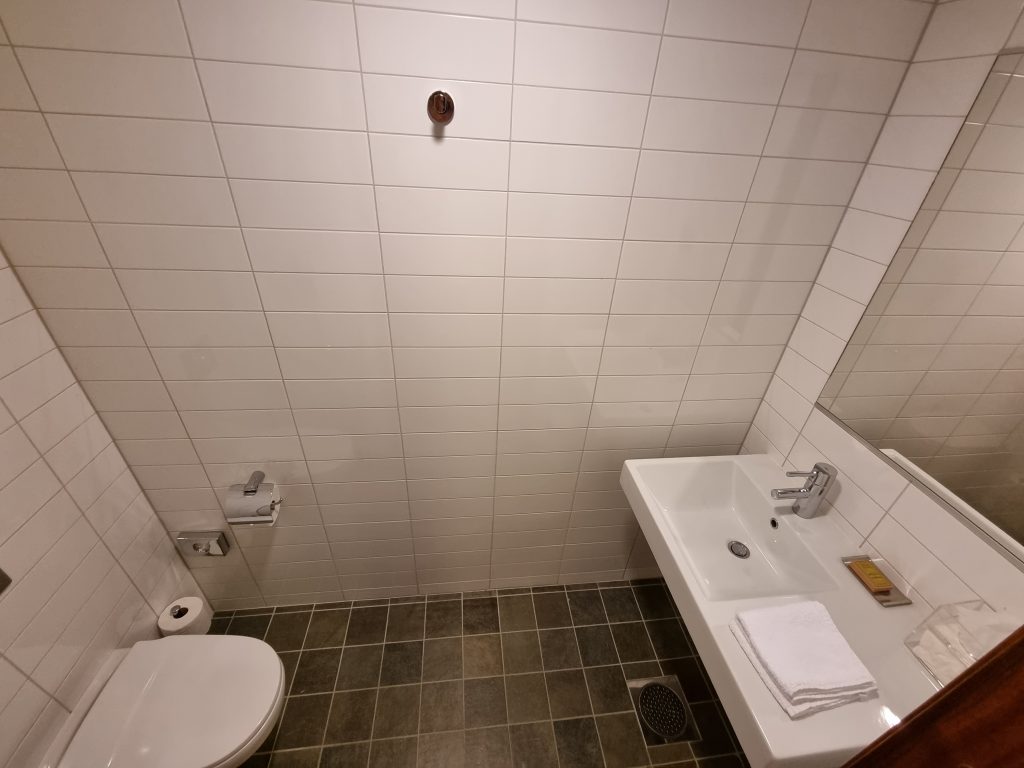 review hilton helsinki airport guest toilet