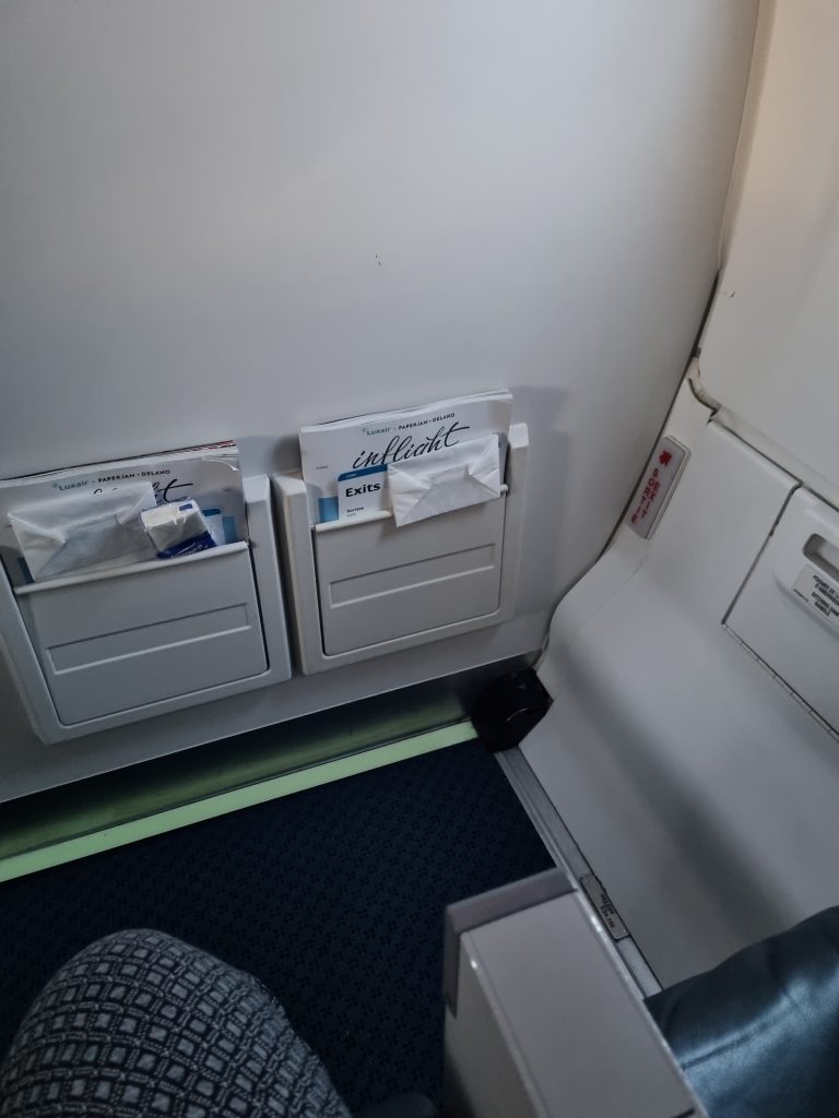 Review Luxair Business Class Seats