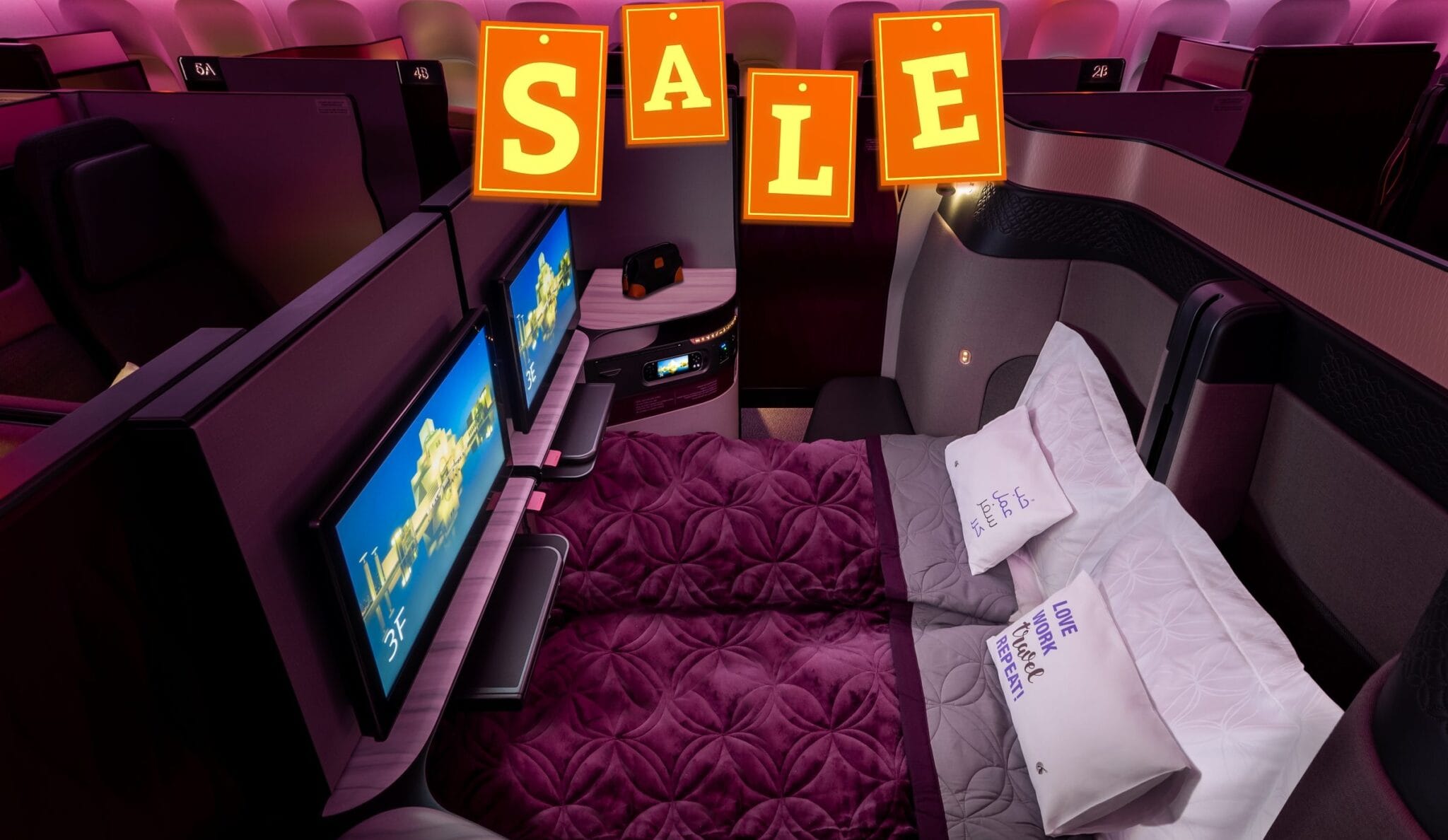 Qatar Airways Business Class Deals Sale 2025