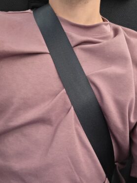 Lufthansa Allegris Business Class review seat belt