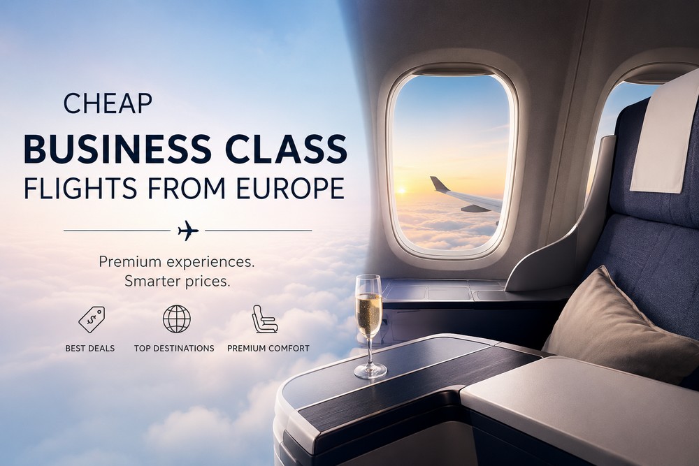 Cheap Business Class Flights from Europe