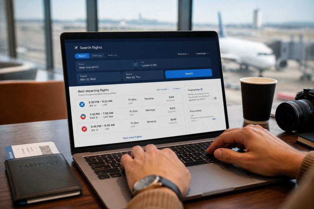 Searching for cheap Business Class flights from the USA