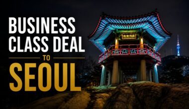 Business Class Deal to Seoul