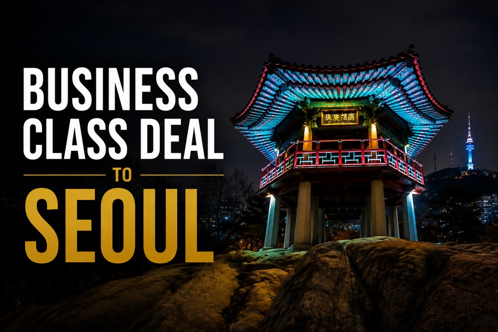 Business Class Deal to Seoul