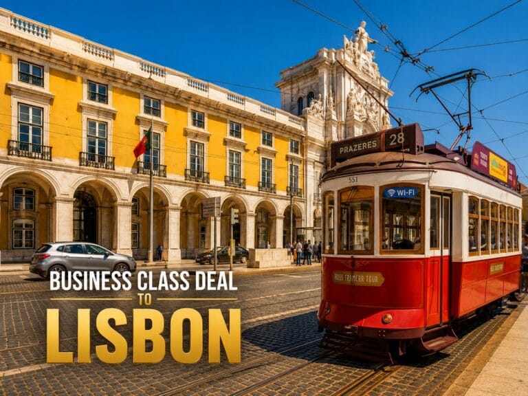 New York → Lisbon Business Class Round Trip from $2,845 (Nonstop Deal)